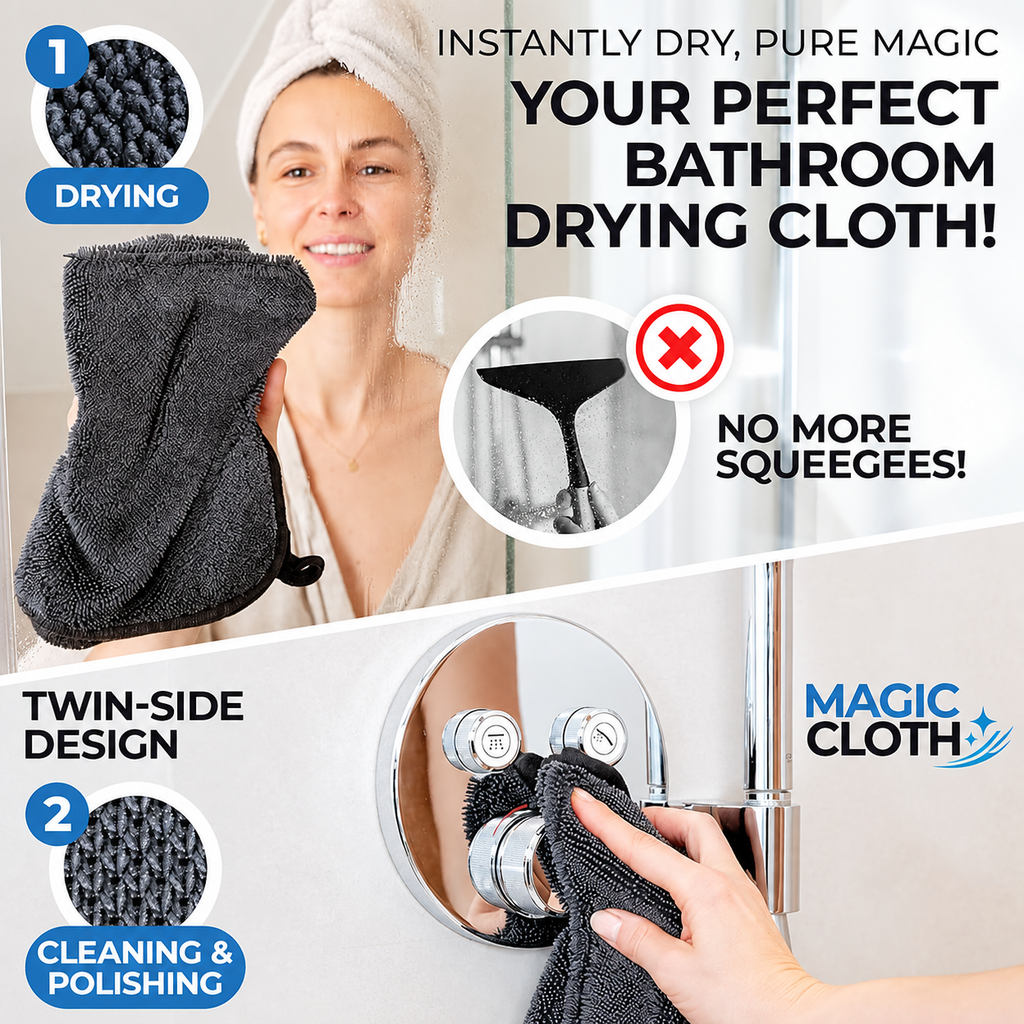 Magic Cloth – Streak-Free Microfibre Cloth