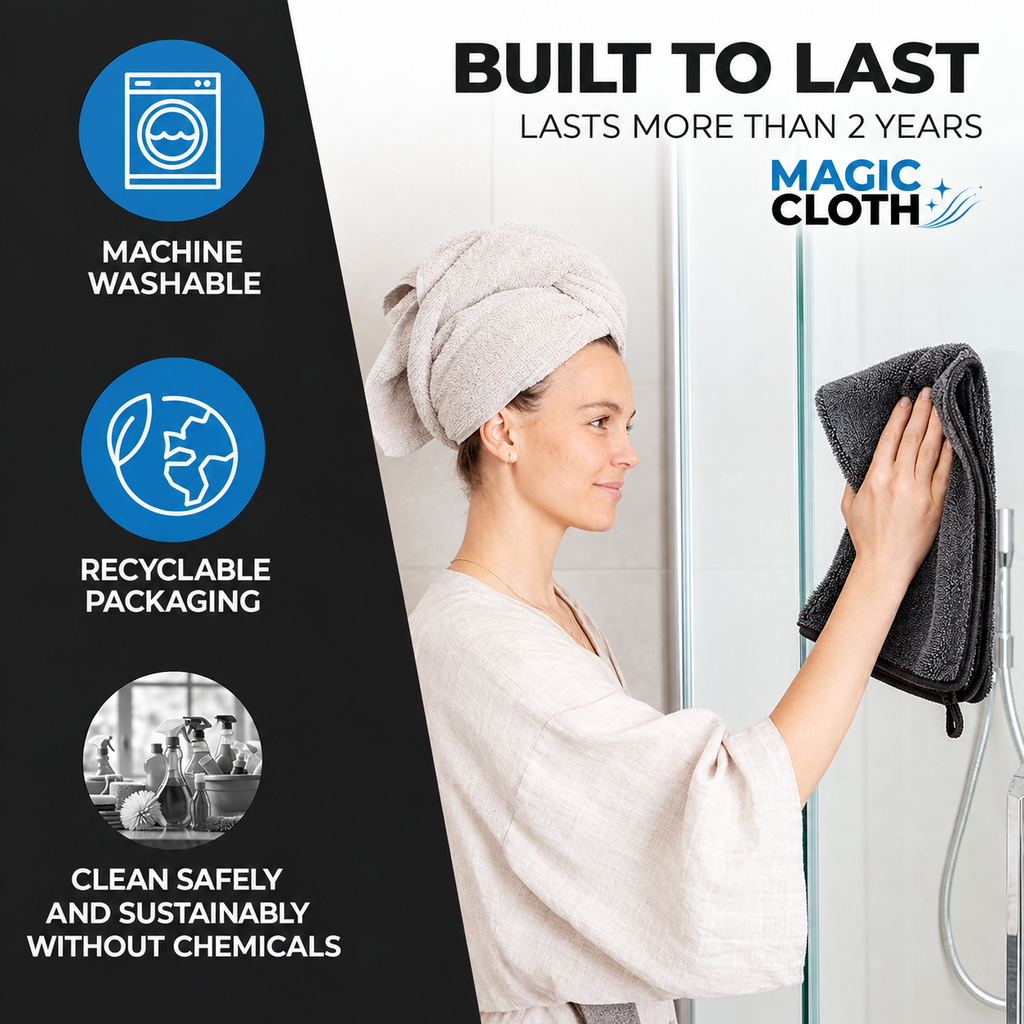 Magic Cloth – Streak-Free Microfibre Cloth