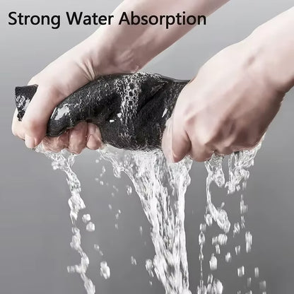 1/20PCS Magic Cleaning Cloths Reusable Microfiber Washing Rags Car Window Mirror Wipe Towels Rag Household Kitchen Clean Tools